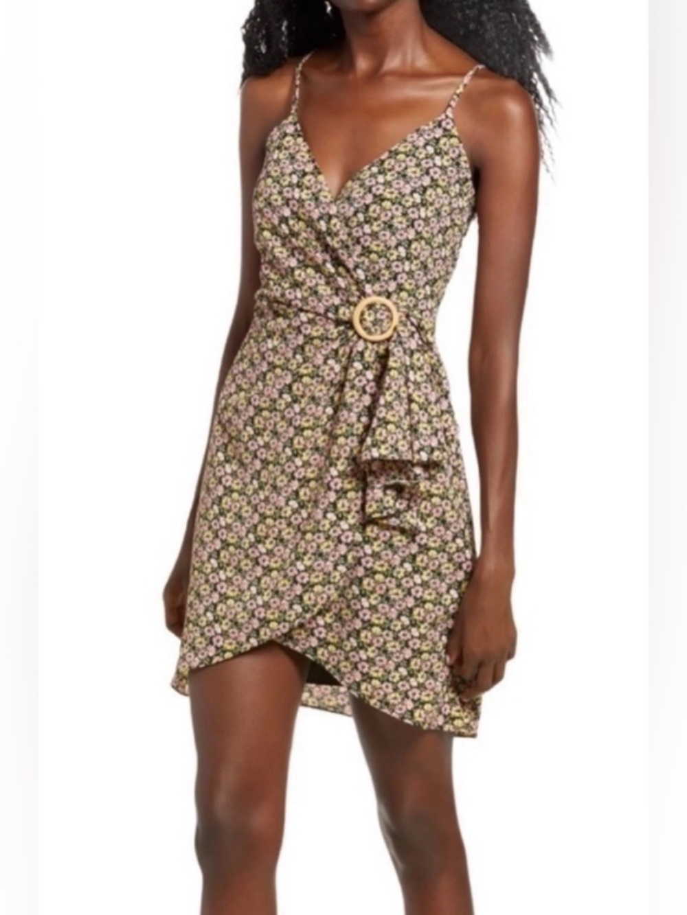Altar’d State Row A O-Ring Wrap Dress Size M
